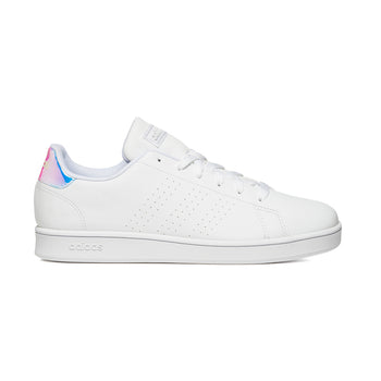 Sneakers bianche con strisce traforate adidas Advantage K, Brand, SKU s354000033, Immagine 0